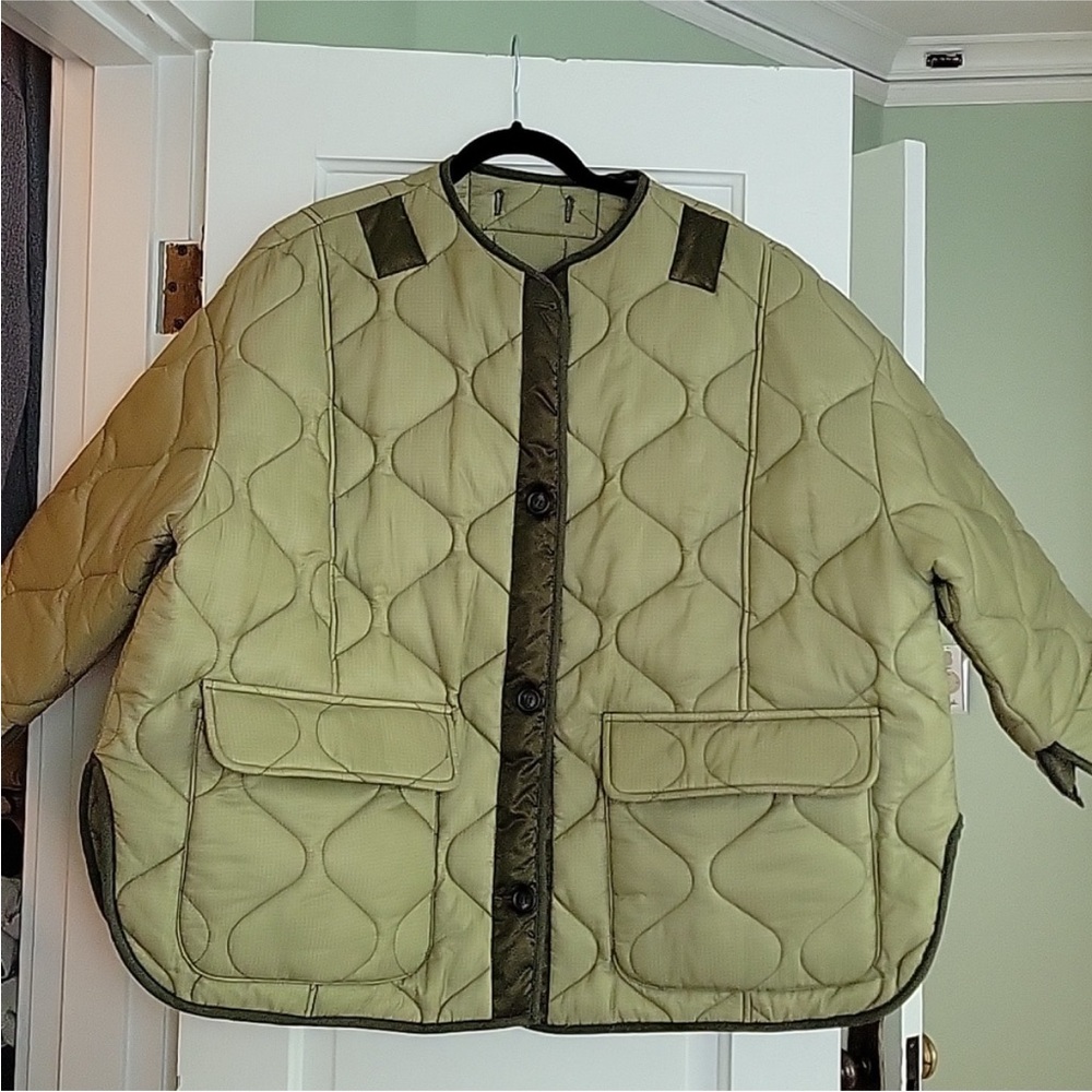The Frankie Shop Teddy Quilted Jacket - XS/S